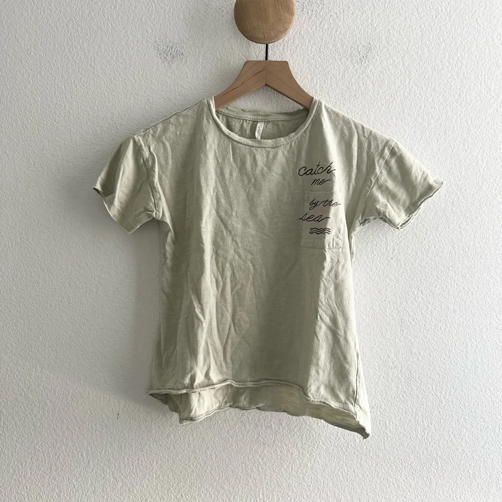 rylee & cru Catch Me By The Sea Pocket Tshirt